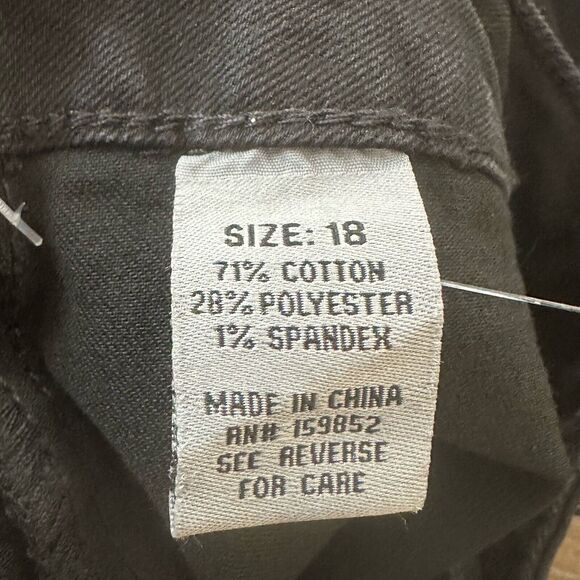 Satin Doll Women’s Skinny High Rise Jeans Black Size 18 NWT - Picture 4 of 8